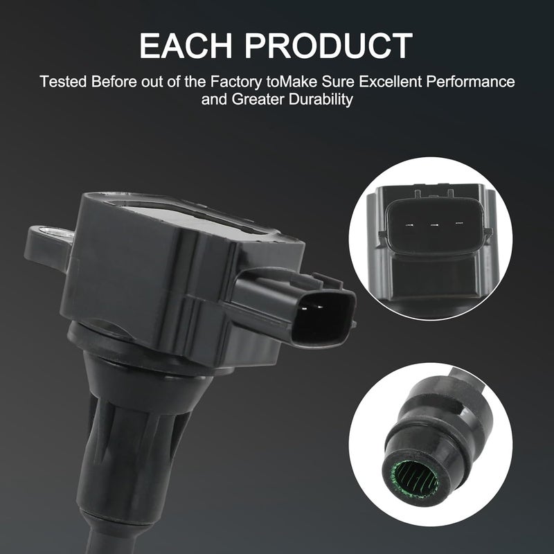 DICMIC Set of 8 Ignition Coil Pack & Spark Plug for Infiniti QX56, Nissan Armada, Pathfinder, Titan V8 5.6L - Image 5