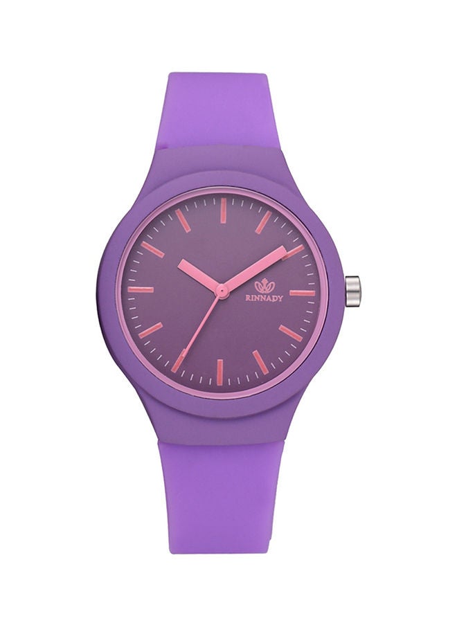 NIBEMINENT Women's Casual Silicone Analog Wrist Watch NSSB037005500