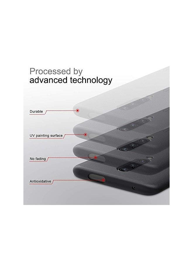 Nillkin - 1P7P Nl Sf B Oneplus 7 Pro Super Frosted Hard Phone Case With Stand Black - Image 1