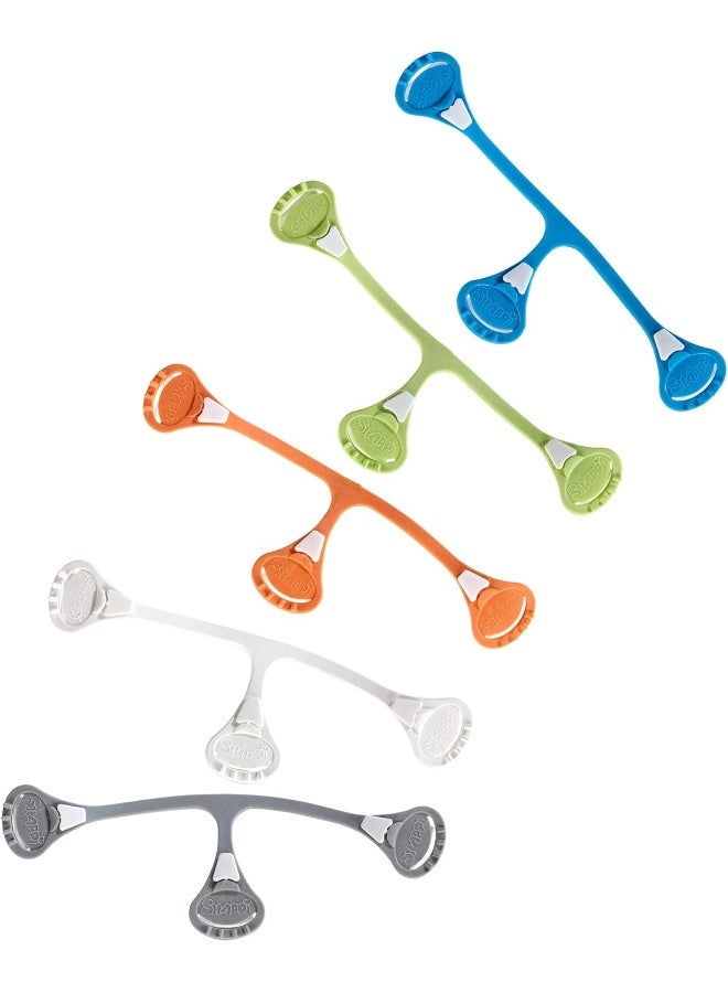 Snappi Baby Cloth Nappy Fasteners - Toddler Size 5-Pack - Image 1