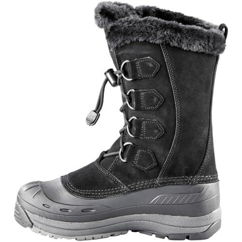 Baffin Chloe Women's Winter Boots, Tundra Rated, 14 to -22 degrees Fahrenheit, Tall Height, Black, Size 6 - Image 3