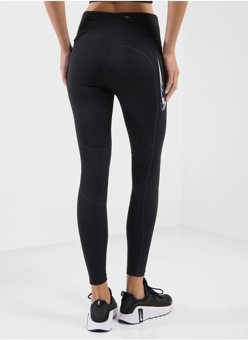 نايكي 7/8  Dri-Fit Fast High Rise Tights