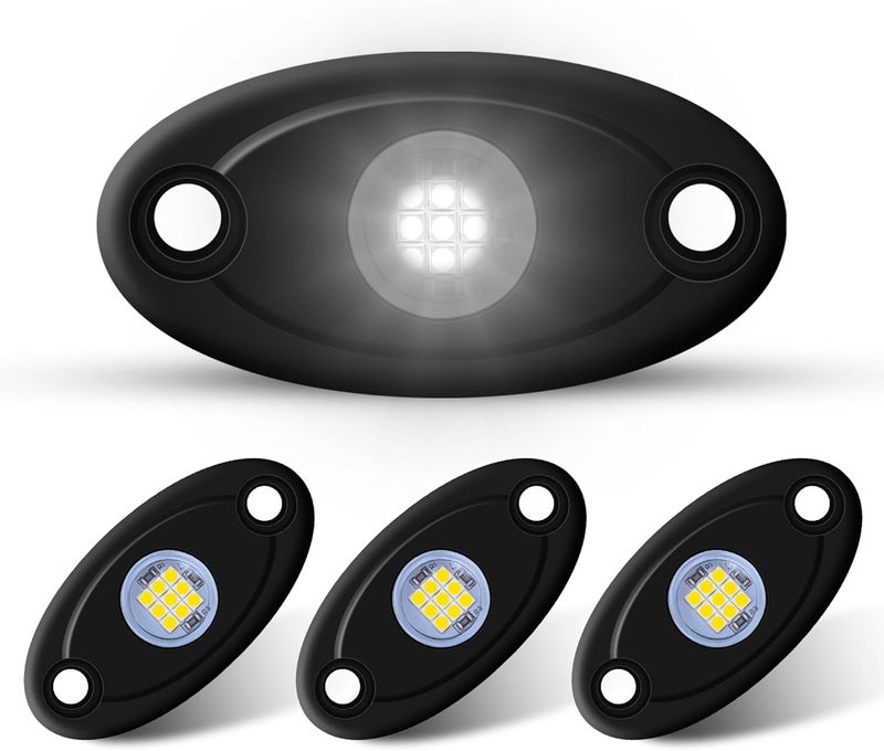LY8 4Pods LED Rock Lights for Vehicles - Image 1