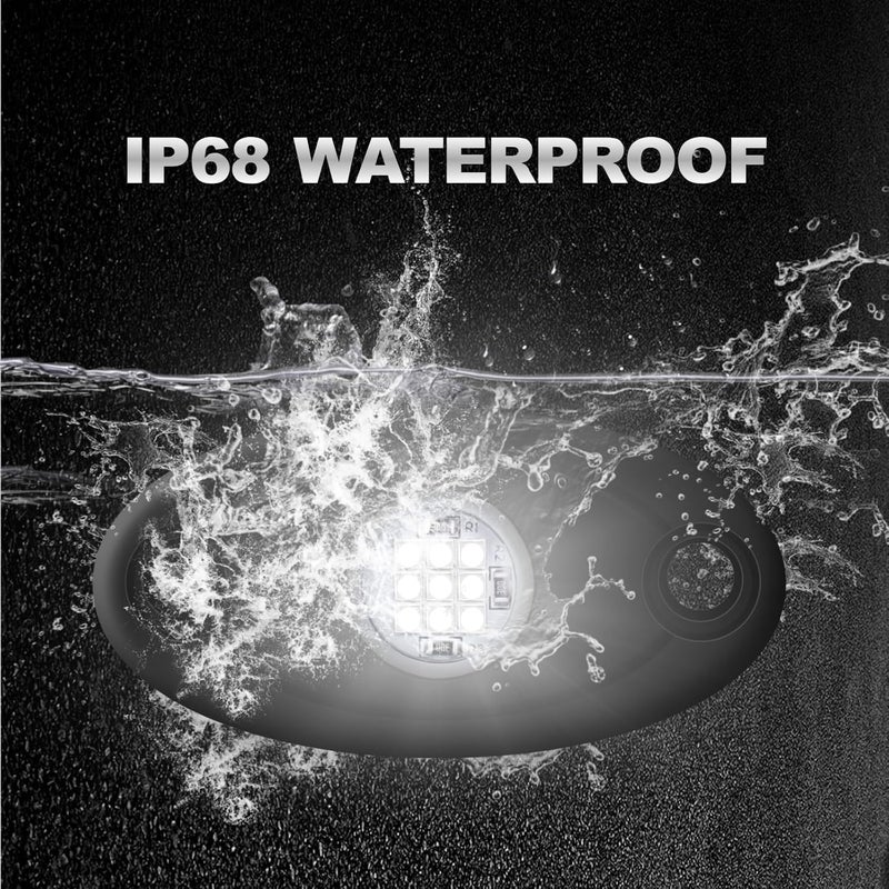 LY8 4Pods LED Rock Lights for Vehicles - Image 5