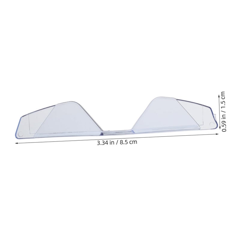 4Pcs Transparent Car Door Sill Protector Anti Collision Strip Easy to Install - Image 3