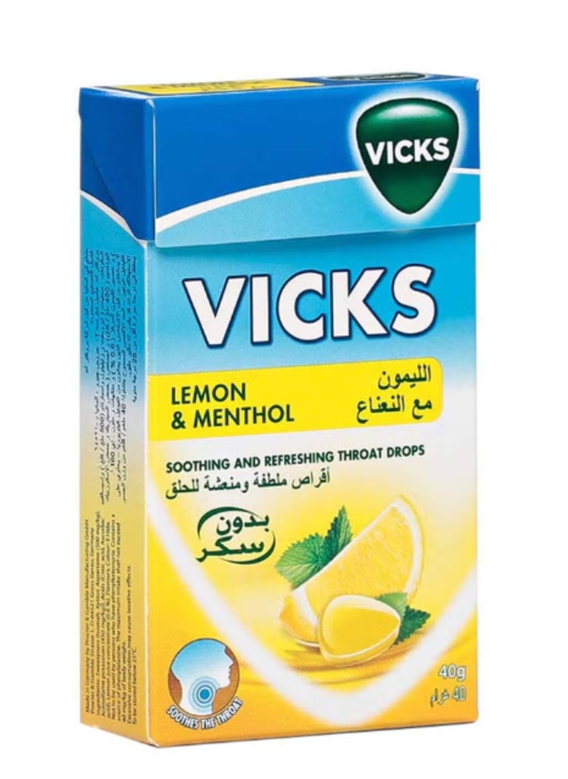 Soothing and Refereshing Throat Drops with Lemon and Menthol 40g - pzsku/Z66B8A2C49AFFF341302CZ/45/_/1706353659/1d7deba0-2053-4c4b-bca2-edf7c9fd1d2b