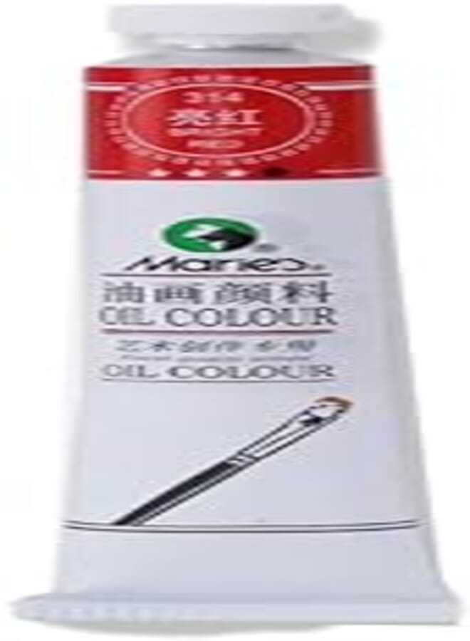 Maries Oil Colour Tube 50 ml, 314 Bright Red