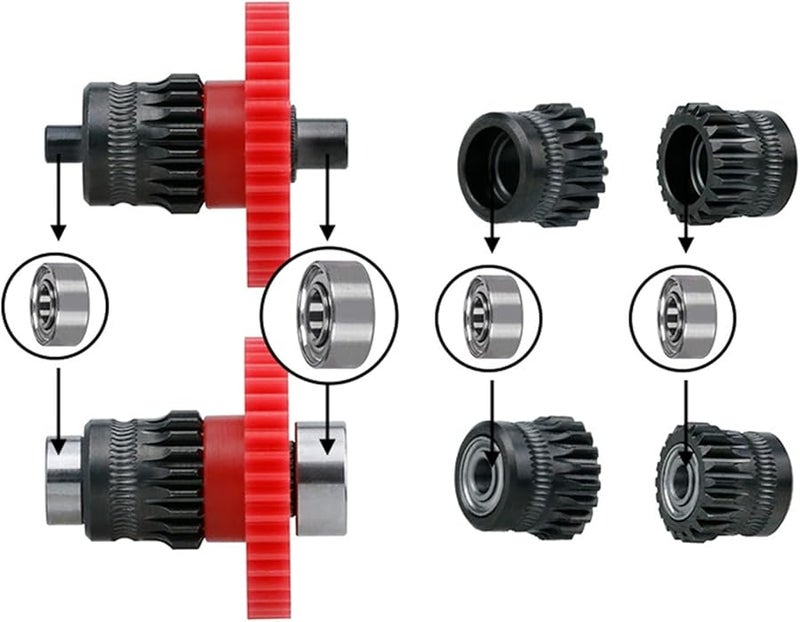 مجموعة تروس بثق المعادن للطابعة ثلاثية الأبعاد - مجموعة ترقية سهلة التركيب - Image 3