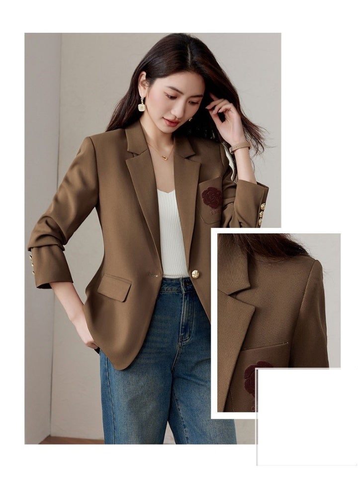 Shougu New Fashionable Casual Ms Suit Blazer - Image 2