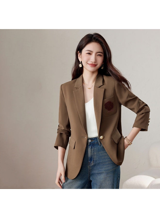 Shougu New Fashionable Casual Ms Suit Blazer - Image 1
