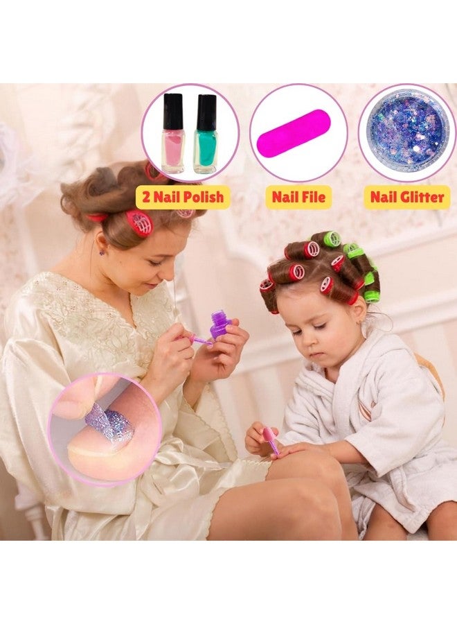 PLUSPOINT Magical Unicorn Makeup Kit For Girls | Real Washable Princess Play Makeup Set In Adorable Suitcase | Perfect For Ages 3+ For Birthday And Christmas Gifts - Image 5