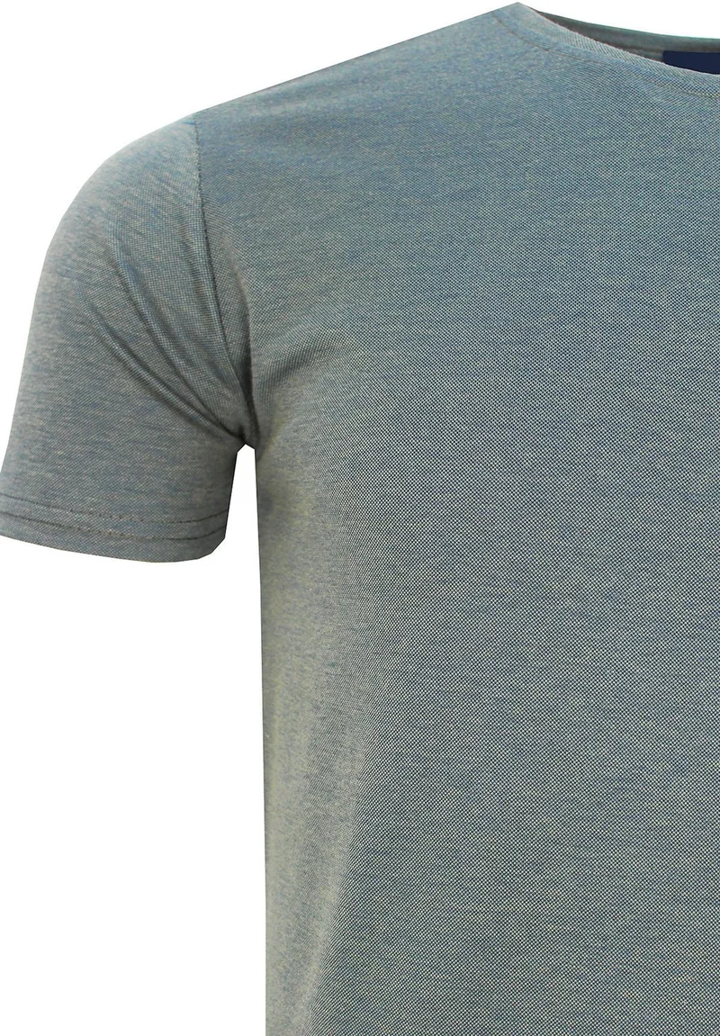 Varetta Men's Khaki Regular Cut Round Neck Knitwear T-Shirt