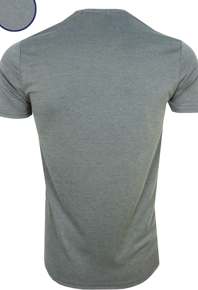 Varetta Men's Khaki Regular Cut Round Neck Knitwear T-Shirt