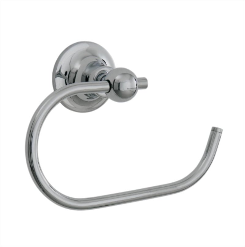Plumber Bathware Toilet Paper Holder Brass ChromeTissue Paper Stand for WashroomBathroom - Image 1