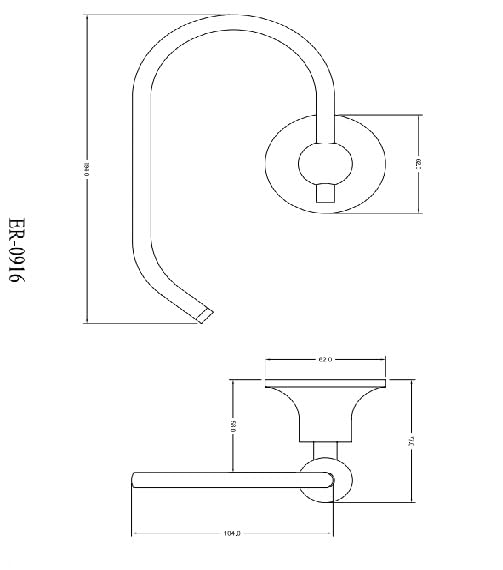 Plumber Bathware Toilet Paper Holder Brass ChromeTissue Paper Stand for WashroomBathroom - Image 2