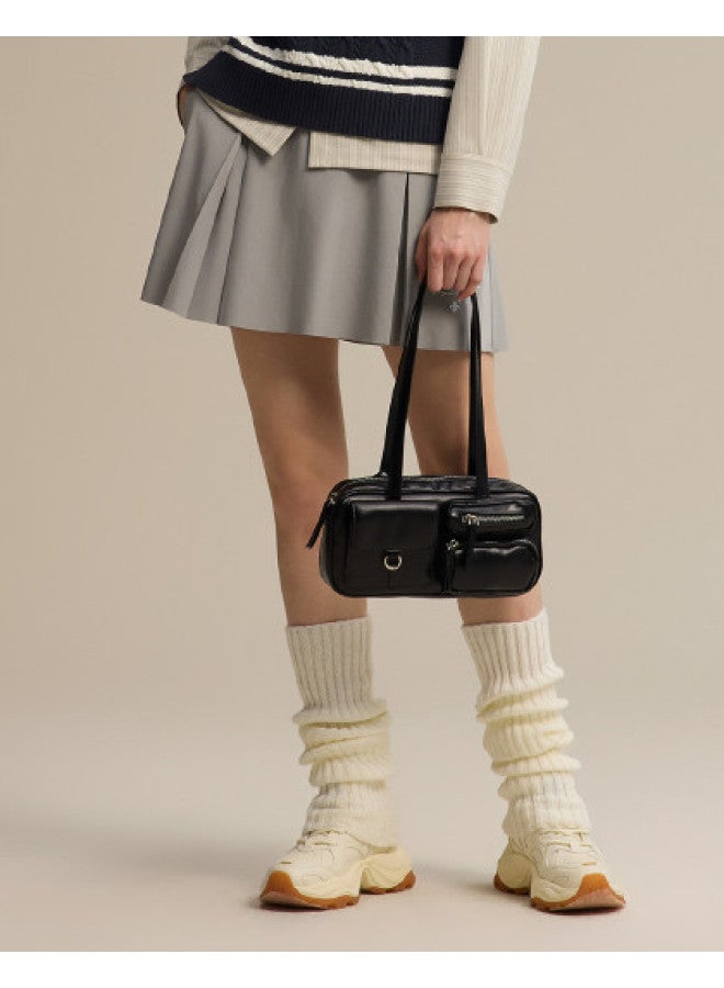 PALLADIUM تنورة نسائية بسيطة على شكل حرف A، تنورة بأسلوب أكاديمي متعدد الاستخدامات - Image 1