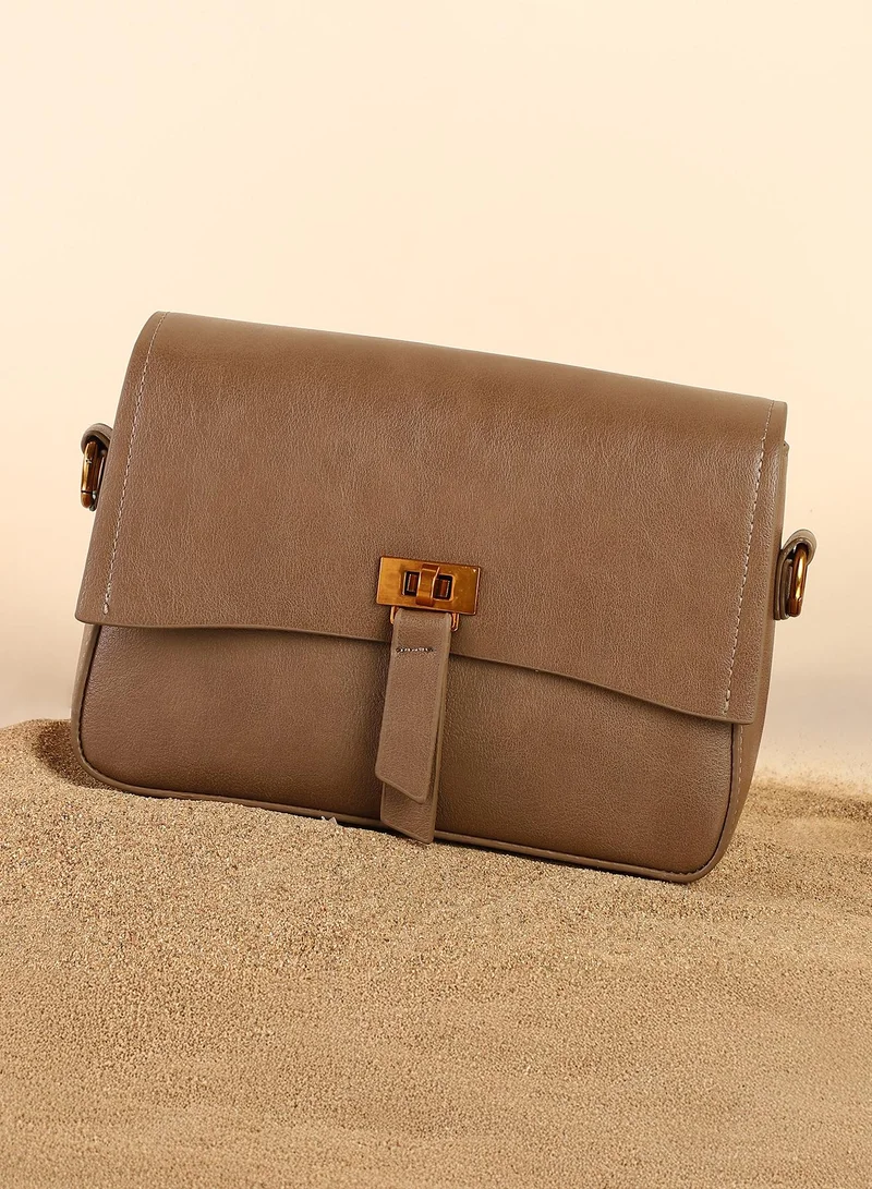 Flap Closure Handbag
