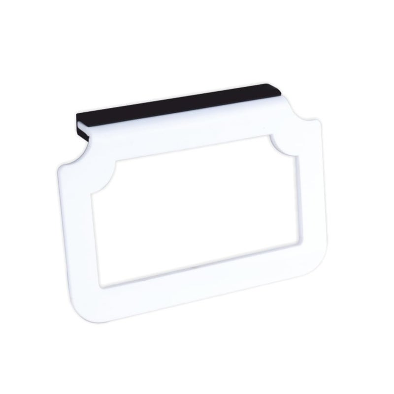 ESSE18 ESSE18 Square Napkin Ring for Kitchen Napkin Holder Bathroom Towel Bar Towel Ring Acrylic Wall Mounted Kitchen Napkin Ring Bathroom Accessories  - Image 1
