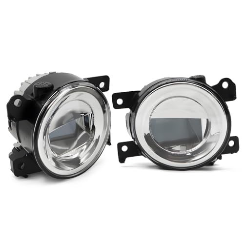 Yunnergo Pair Fog Lights Compatible with Q50 QX50 Q60 QX60 Q70L QX80 2014-2018 Left & Right Side Front Bumper Daytime Running Lamps 261554GA0A 261554GA0B IN2593108 IN2592108 - Image 1