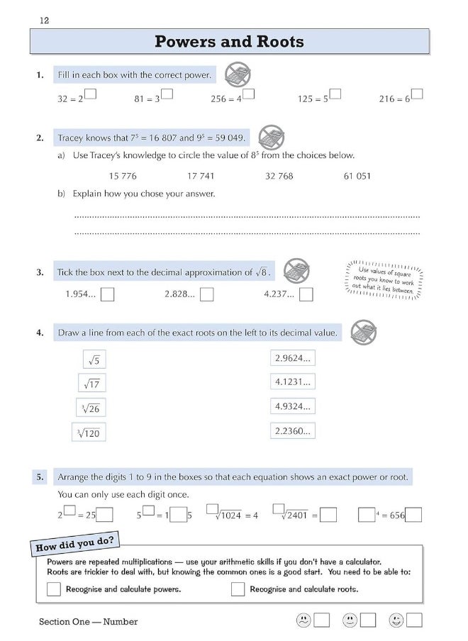 null - Ks3 Maths Year 8 Targeted Workbook (With Answers) - Image 1