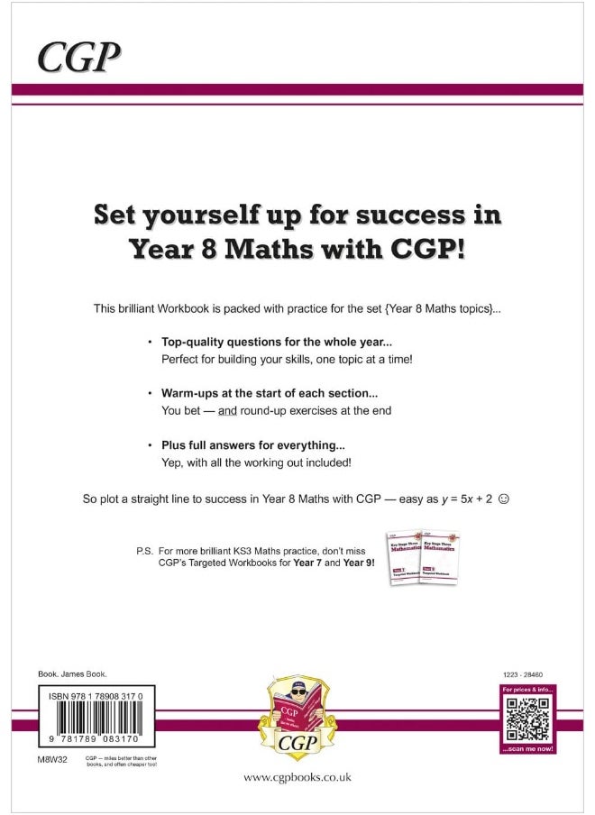 null - Ks3 Maths Year 8 Targeted Workbook (With Answers) - Image 1