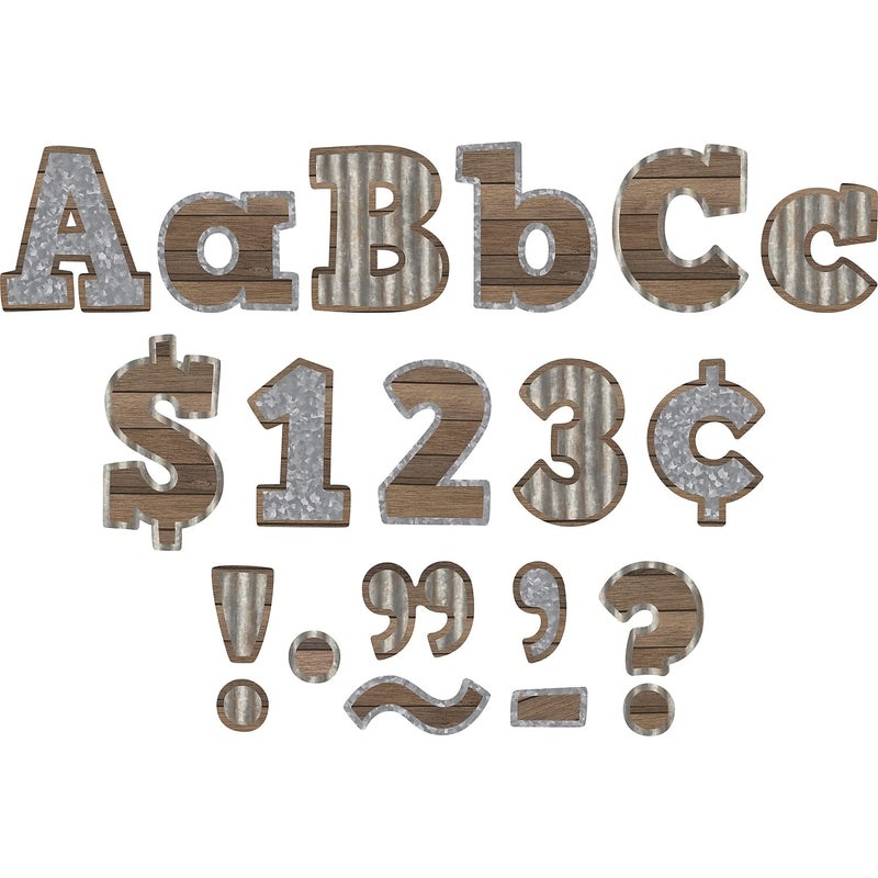 Teacher Created Resources Home Sweet Classroom Bold Block 4 Letters Combo Pack TCR8826