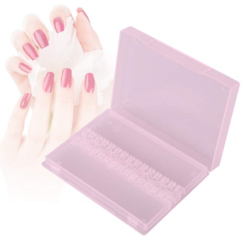 14 Holes Nail Drill Bit Holder Organizer, Professional Nail Art Polishing Grinding Drill Bit Display Storage Box, Bit Case Organizer for Nails
