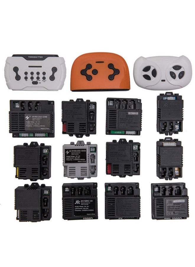 Generic 6V12V Children Electric Car Remote Control Receiver Controller JR-RX-12V Motherboard Accessories JR1922RXS-Color:JR1922RX-12V Receiver 7 Pinhole  - Image 2