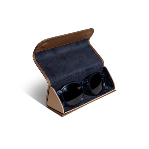 DailyObjects Leather Foldaway Slim Eyewear/Sunglass Case - A Classic and Protective Companion for Your Sunglasses - Image 4