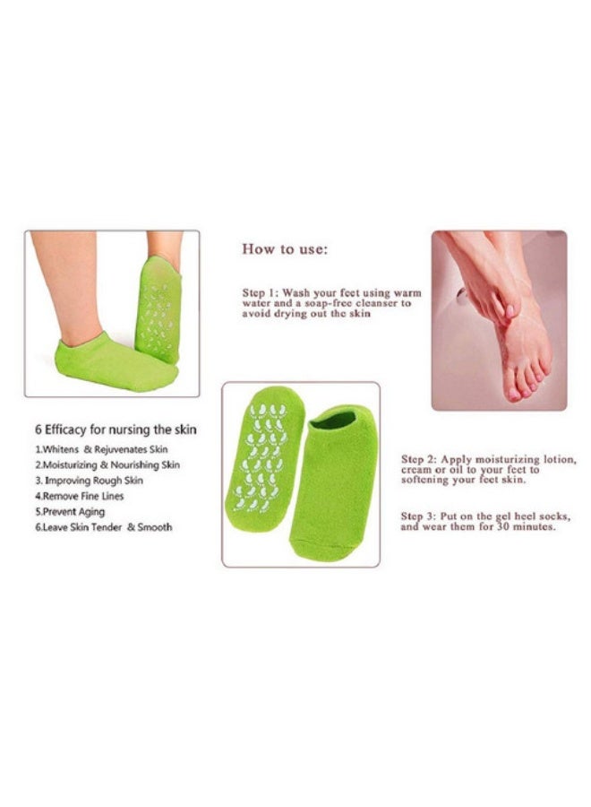 جوارب السيليكون الطبية المرطبة - Image 2