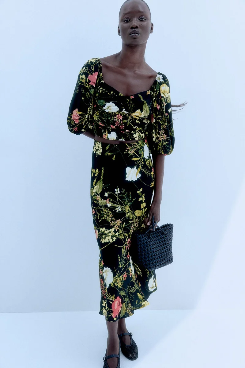 H&M Cropped Blouse