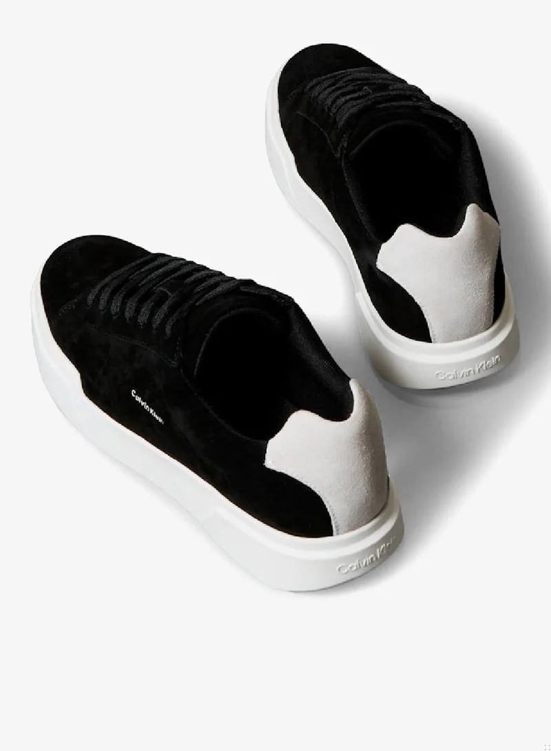 CALVIN KLEIN  CK Avenue - Suede Logo Trainers for Men | Best Price UAE