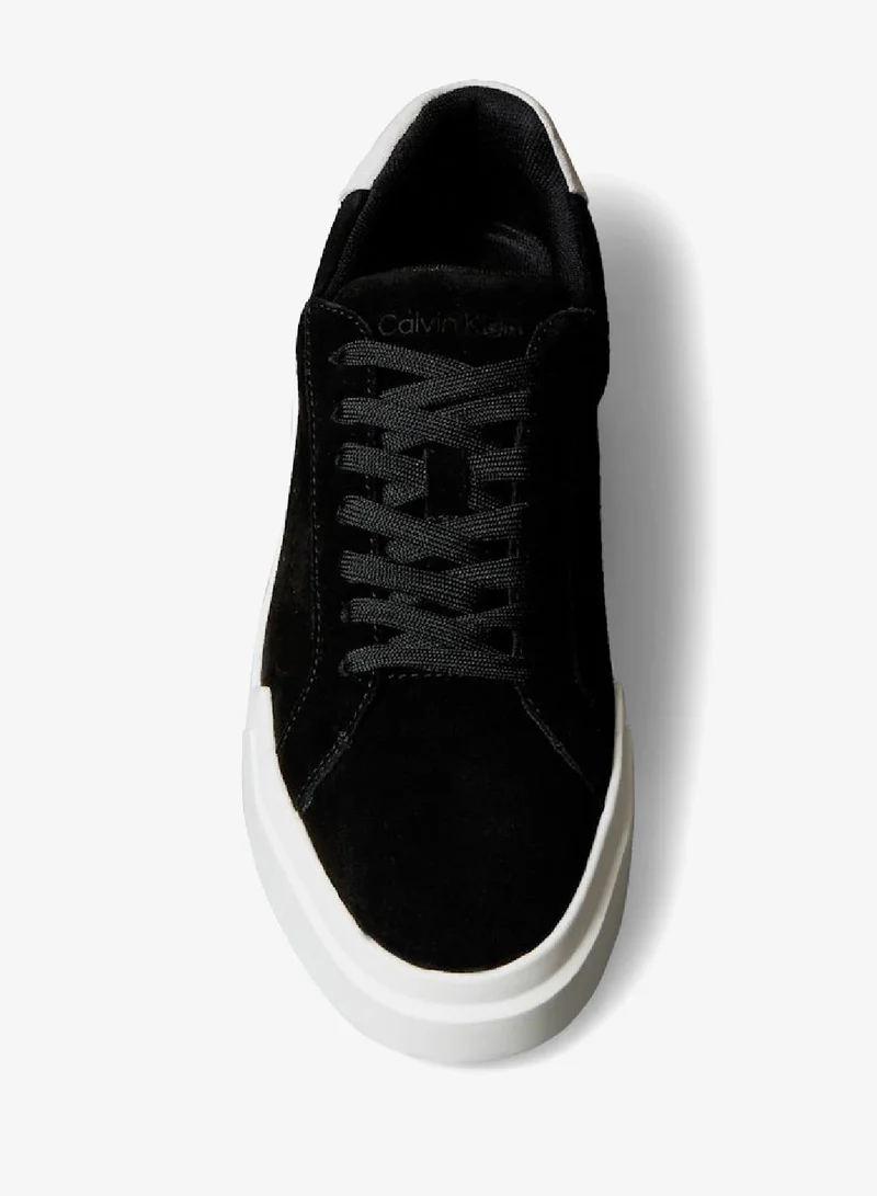 CALVIN KLEIN  CK Avenue - Suede Logo Trainers for Men | Best Price UAE
