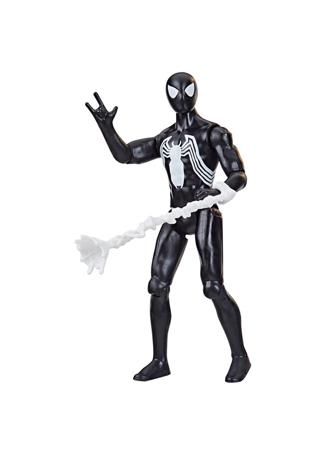 Spider-Man - Marvel Spider-Man Epic Hero Series Symbiote Suit Spider-Man Action Figure, 4-Inch, With Accessory, Marvel Action Figures for Kids Ages 4 and Up - Image 1