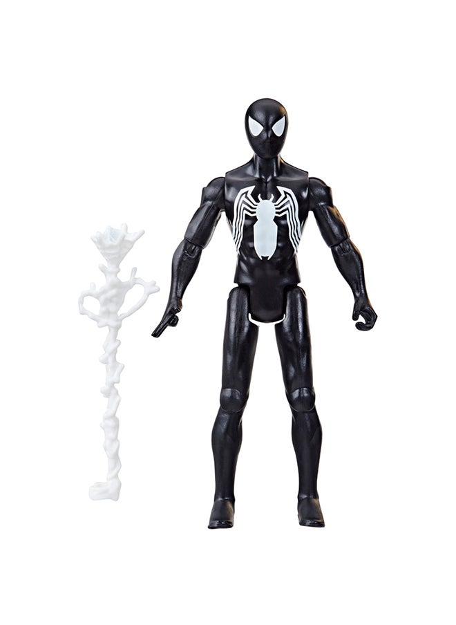 Spider-Man - Marvel Spider-Man Epic Hero Series Symbiote Suit Spider-Man Action Figure, 4-Inch, With Accessory, Marvel Action Figures for Kids Ages 4 and Up - Image 1