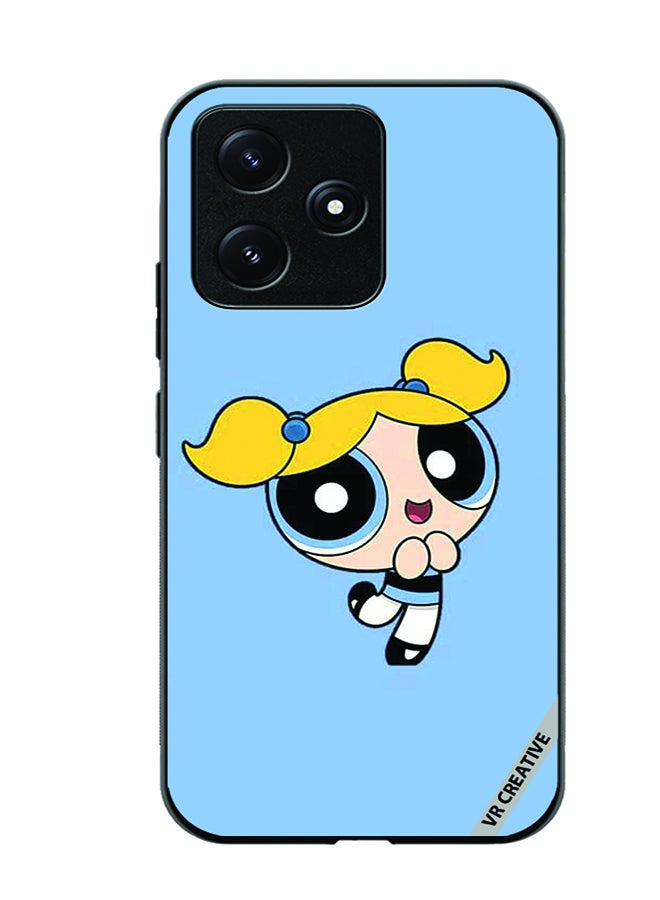 VR CREATIVE Protective Case Cover For Xiaomi Poco M6 Pro 5G Bubbles Powerpuff Girls Design Multicolour - Image 1