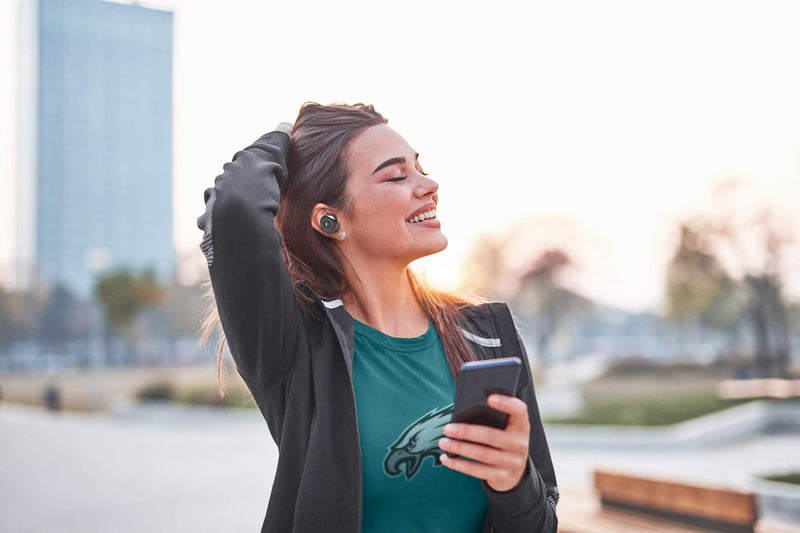 SOAR NFL True Wireless Earbuds, Philadelphia Eagles - Image 3