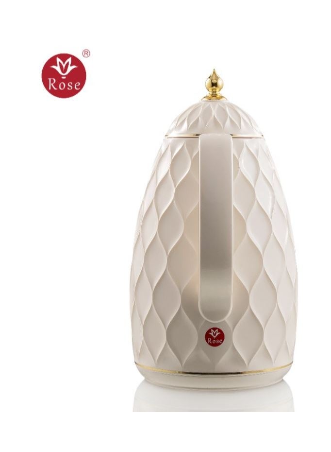 Rose A two-piece thermos set for tea and coffee, 1 liter size - Image 4