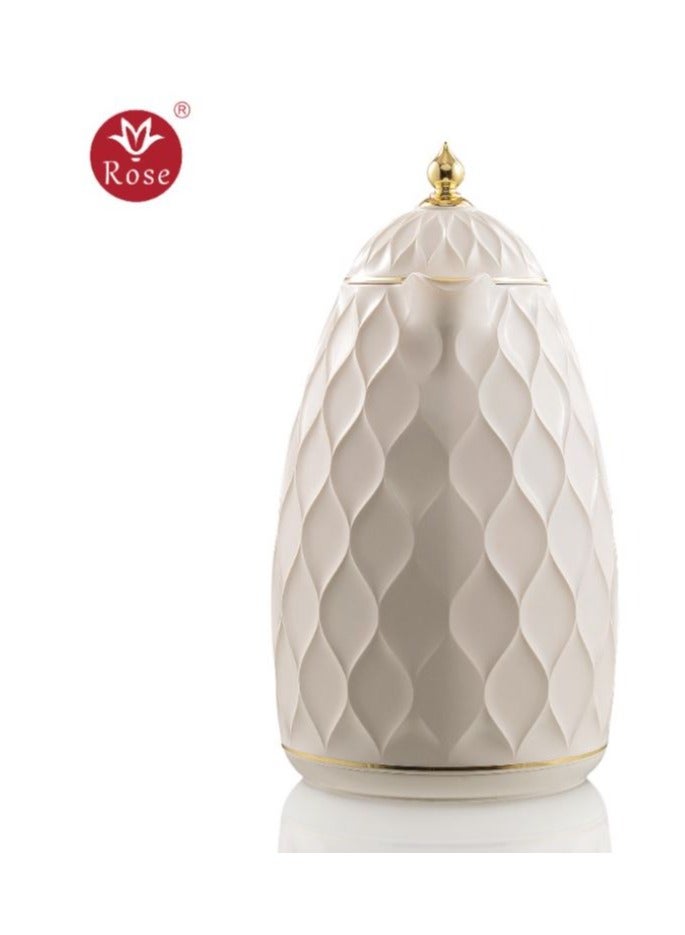 Rose A two-piece thermos set for tea and coffee, 1 liter size - Image 5