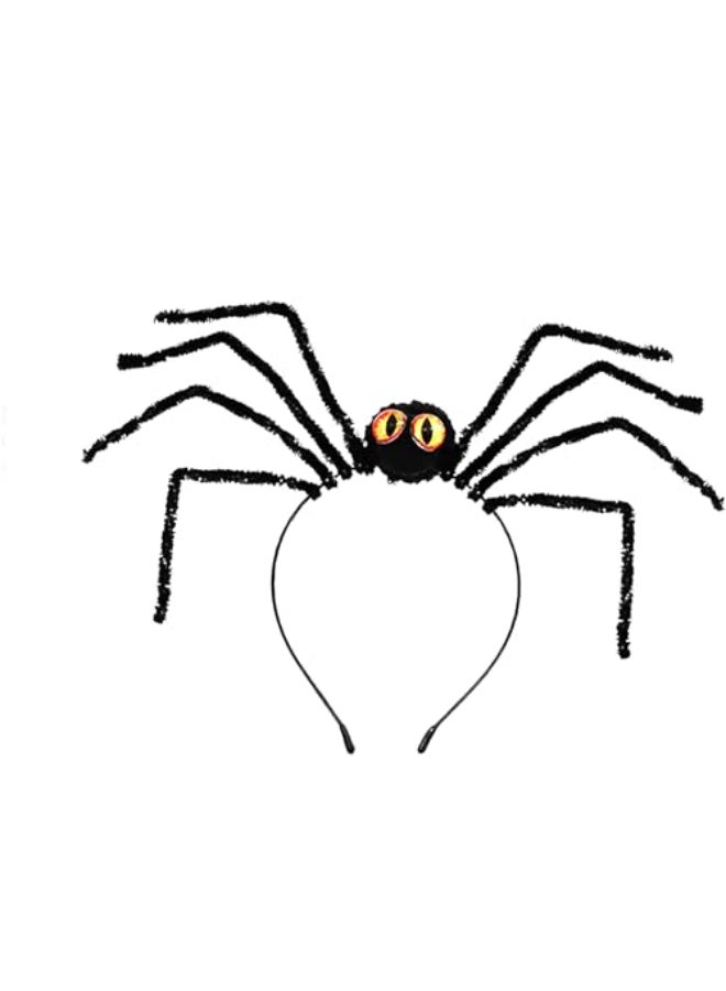 AUOCATTAIL Scary Spider Headband Cosplay Masquerade Costume Accessory for Adults Women and Men Party and Halloween Gifts - Image 1