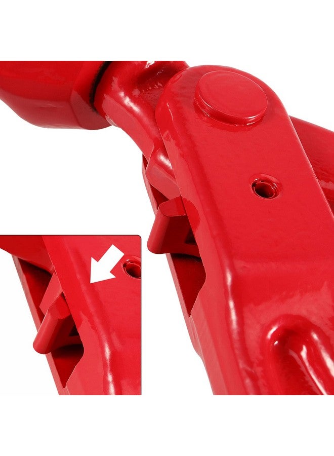 بينجيو خطاف PINGEUI دوار ذاتي القفل مقاس 3/8 بوصة، خطاف حلقي ذاتي القفل من الفولاذ المطاوع من الدرجة 80، حد أقصى للحمل العملي 3.15 طن/6945 رطل - Image 3