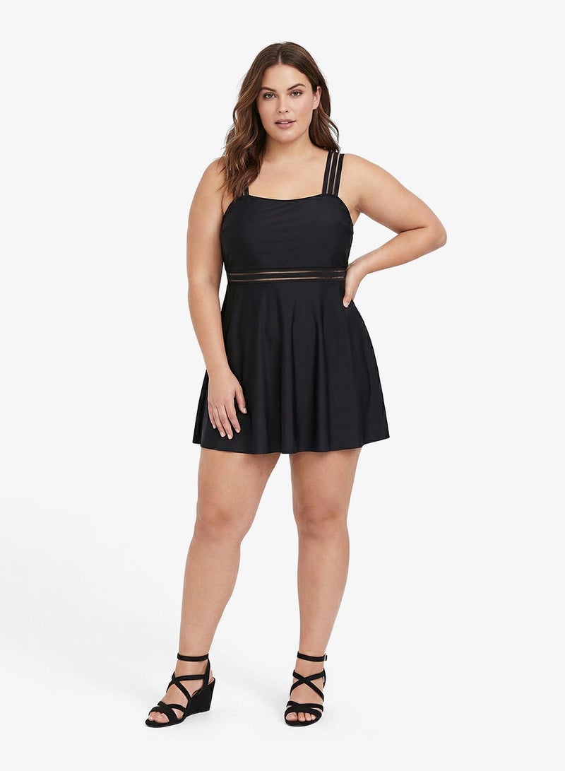 Ella Plus Swimsuit With Skirt - Image 1