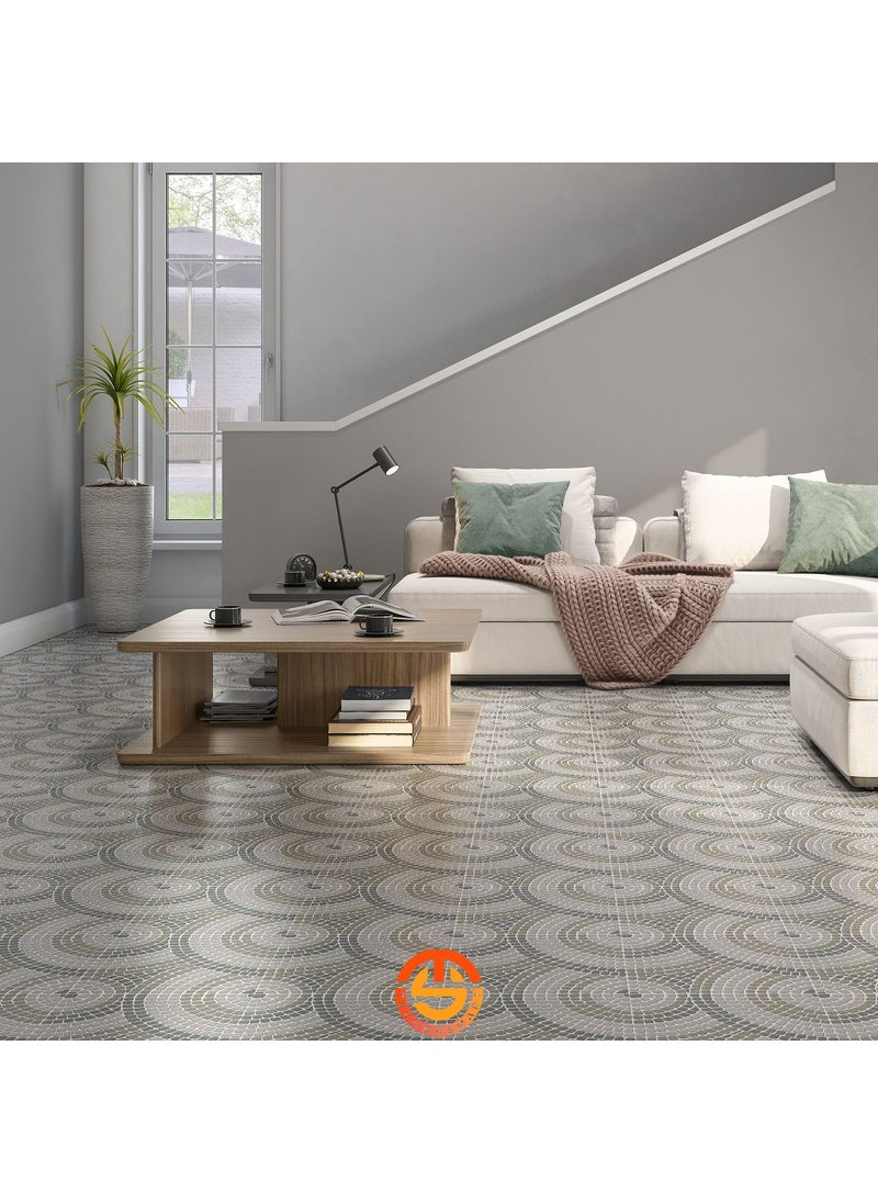 Technosmart 1Pcs 30CM×30CM Self-Adhesive Lvt Floor and Wall Covering Kitchen Bathroom Tile Sticker  - Image 4