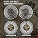Haxtec Spinner Dice 7in1 Metal DND Dice Set Unique Dice Spinner Antique Compatible with Dungeons and Dragons DND Gifts RPG Role Playing Rotate Gaming Dice - Image 4
