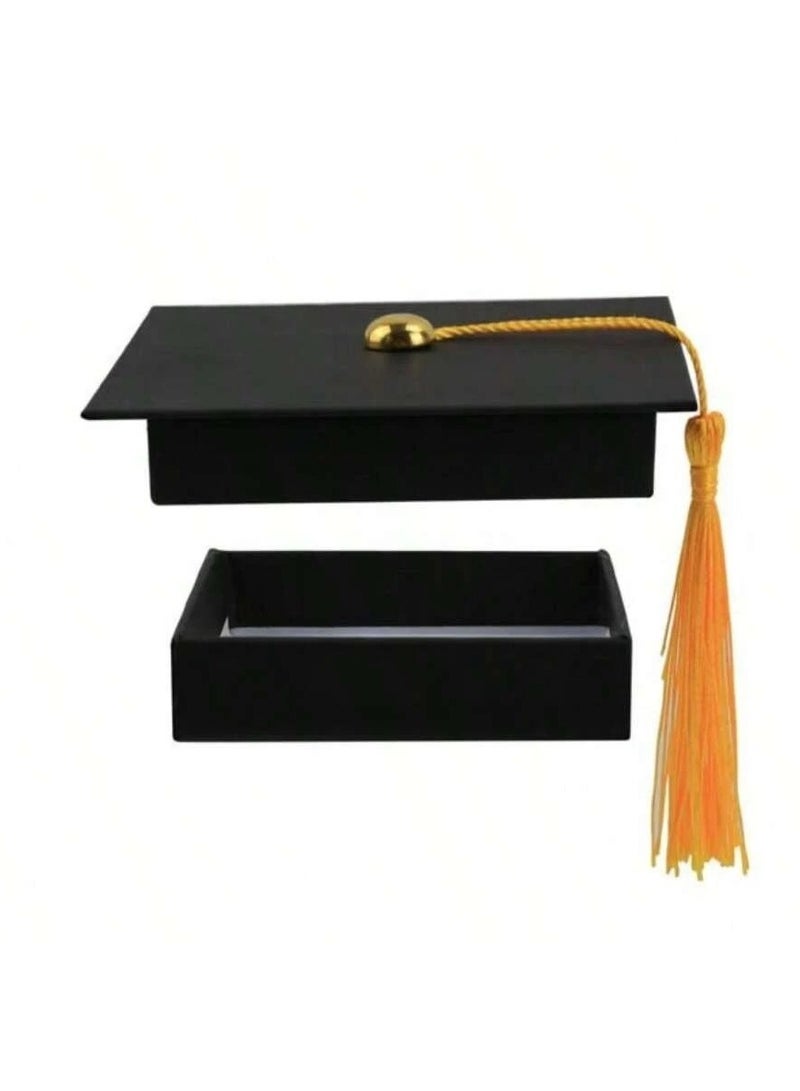 Graduation decorations, gift boxes and graduation favors with a graduation cap design. One box suitable for placing graduation gifts. - Image 2