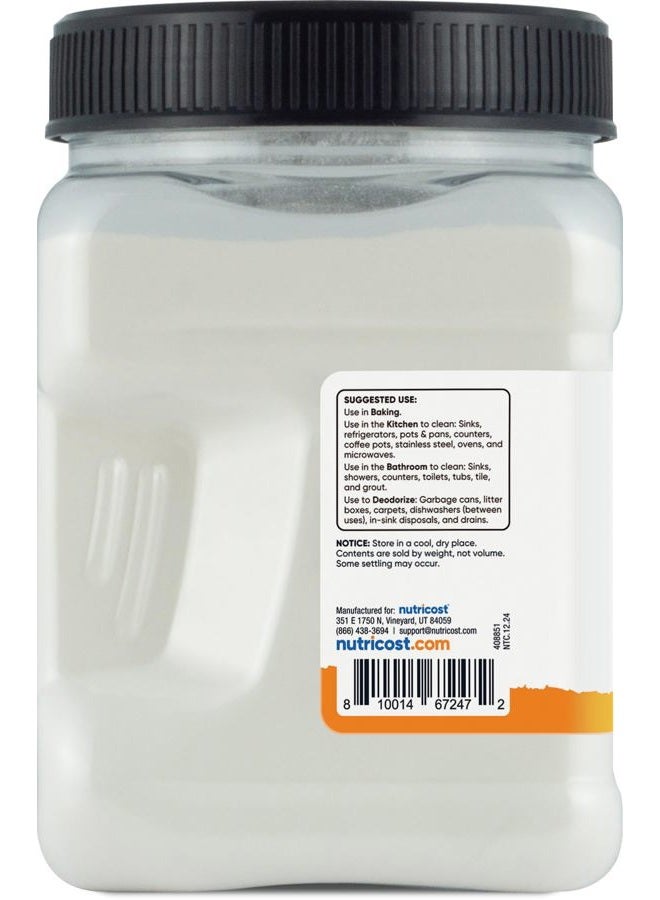 Nutricost صودا الخبز (2 رطل) - للخبز والتنظيف وإزالة الروائح الكريهة والمزيد (المخزن) - Image 5