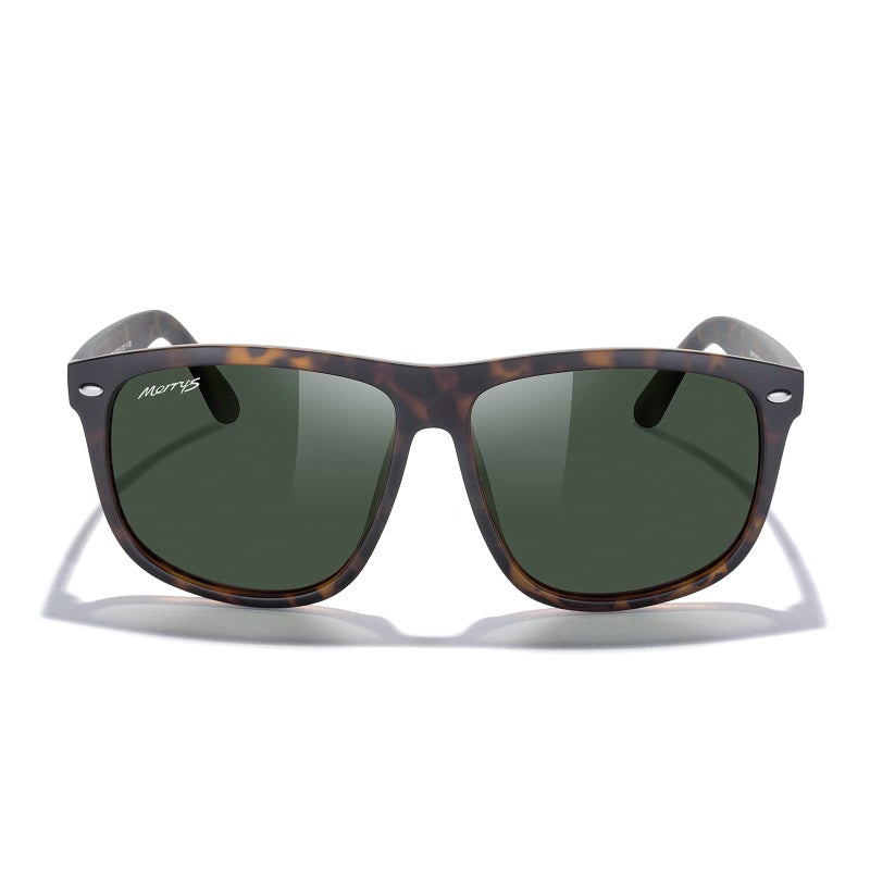 MERRY'S Men's Oversized Square Polarized Sunglasses for Driving Fishing Golfing UV400 Protection S8147 - Image 1