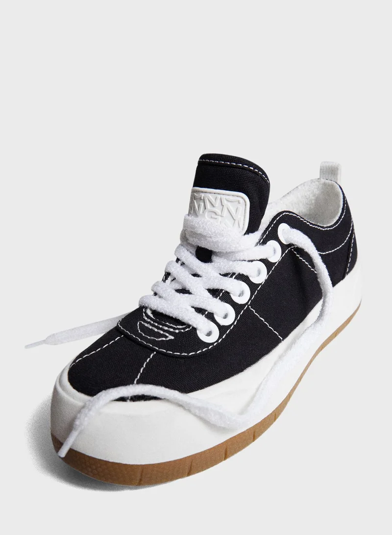 MANGO Bubble Low Top Sneakers