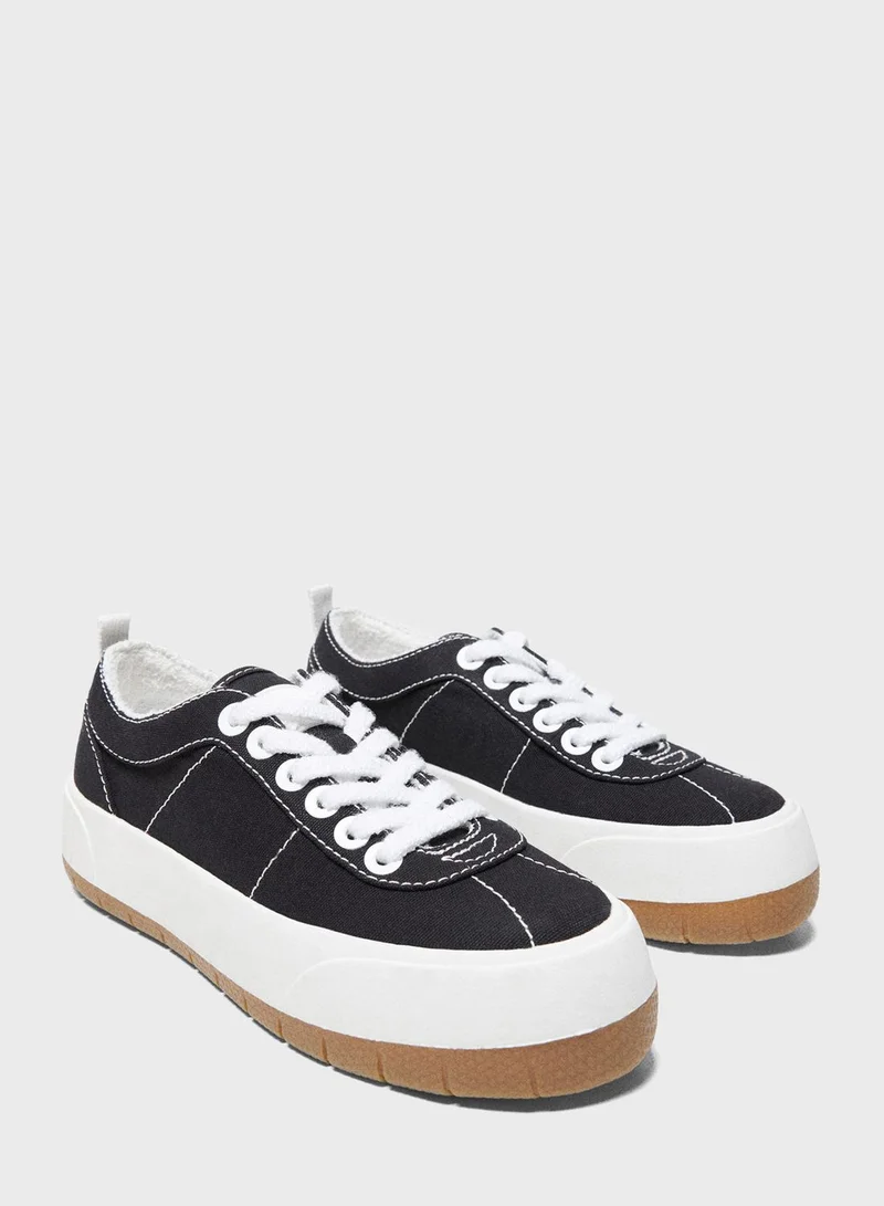 MANGO Bubble Low Top Sneakers