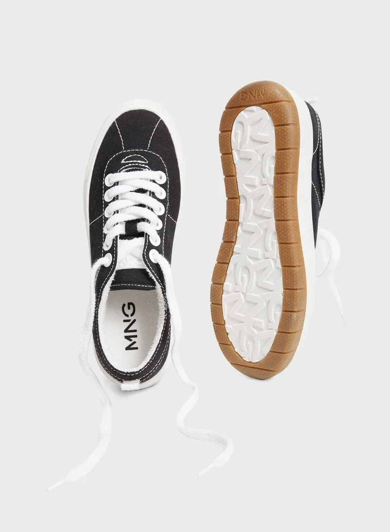 MANGO Bubble Low Top Sneakers